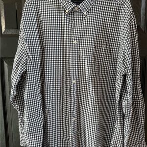 Tommy Hilfiger Black and White Gingham Shirt